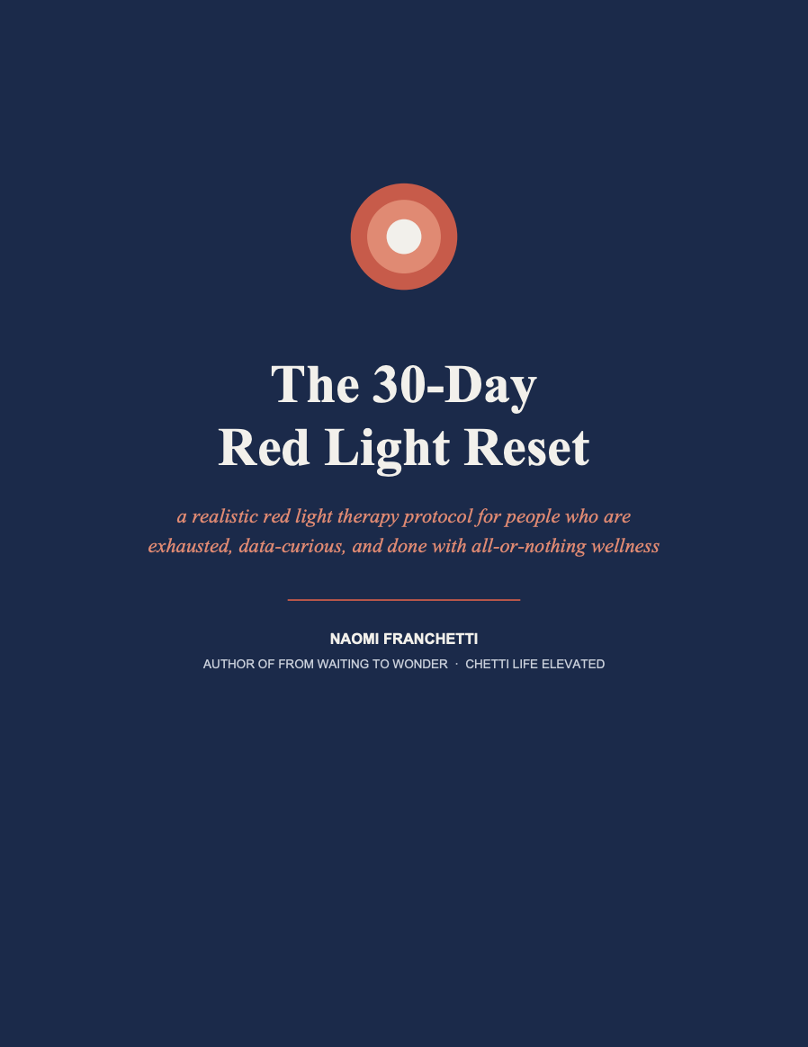 The 30-Day Red Light Reset — Free Guide